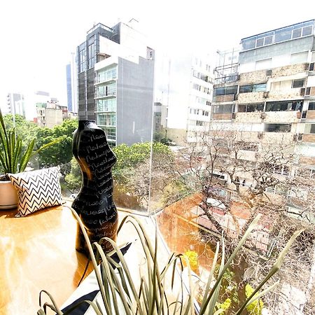 Linda Habitacion Cerca Del Angel Kota Meksiko Bagian luar foto