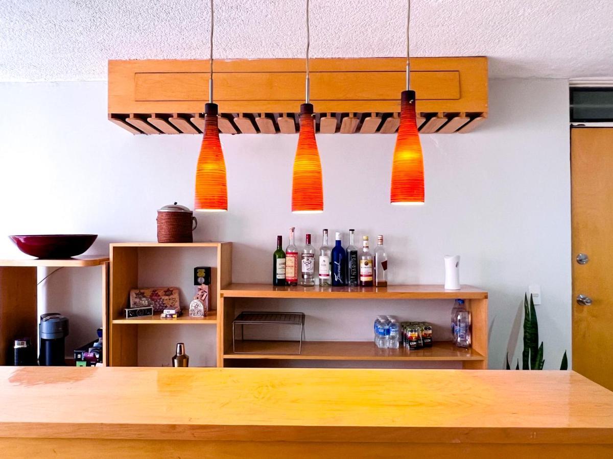 Linda Habitacion Cerca Del Angel Kota Meksiko Bagian luar foto