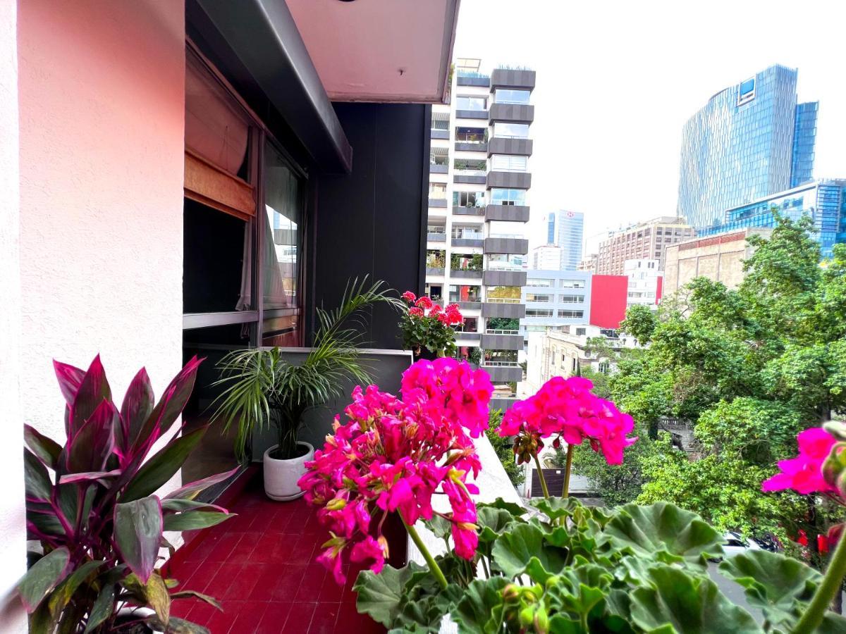 Linda Habitacion Cerca Del Angel Kota Meksiko Bagian luar foto