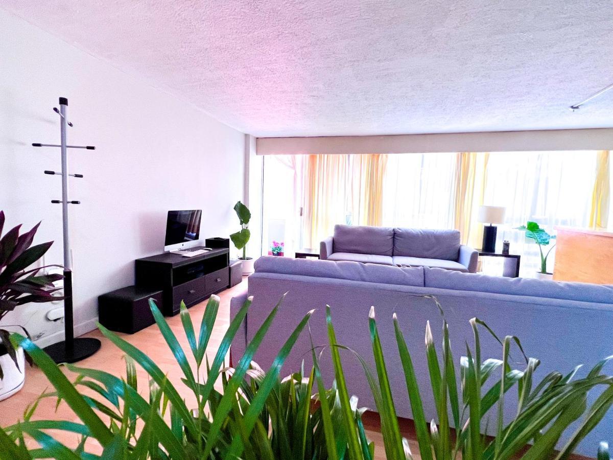 Linda Habitacion Cerca Del Angel Kota Meksiko Bagian luar foto