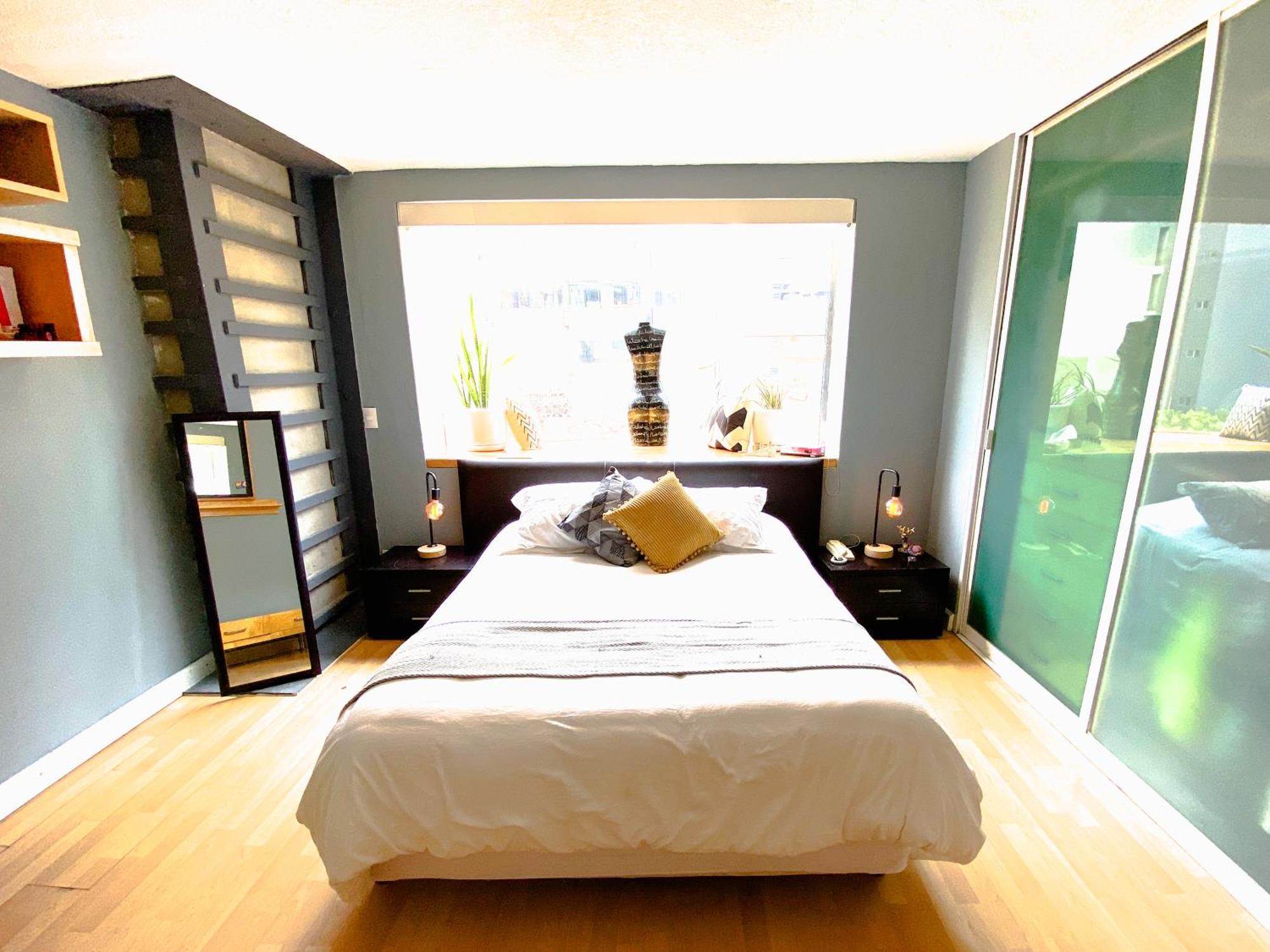 Linda Habitacion Cerca Del Angel Kota Meksiko Bagian luar foto