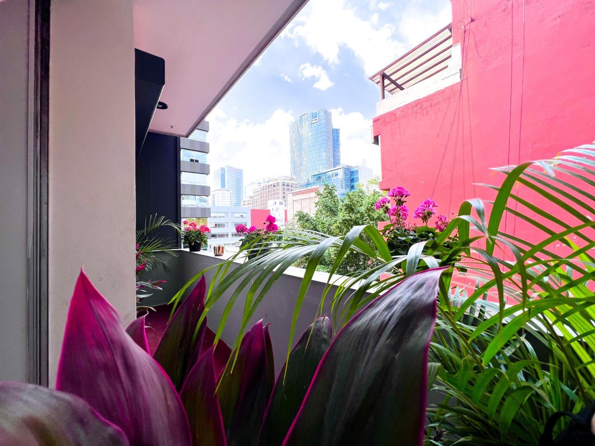 Linda Habitacion Cerca Del Angel Kota Meksiko Bagian luar foto