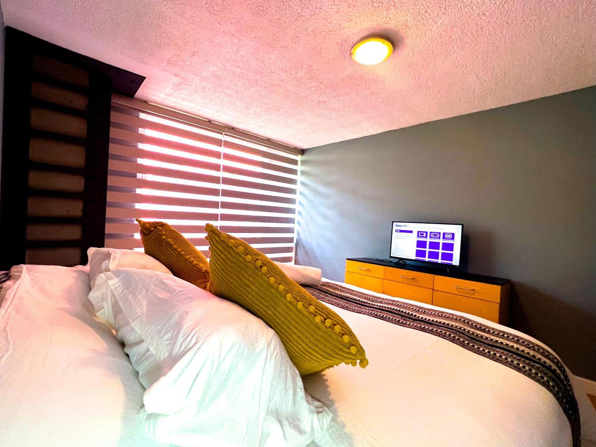 Linda Habitacion Cerca Del Angel Kota Meksiko Bagian luar foto