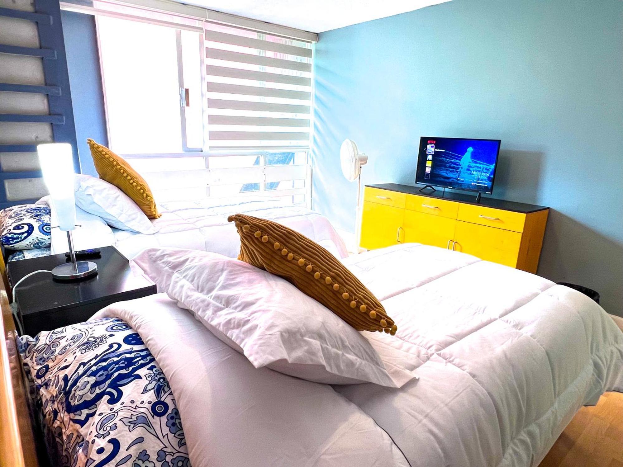 Linda Habitacion Cerca Del Angel Kota Meksiko Bagian luar foto